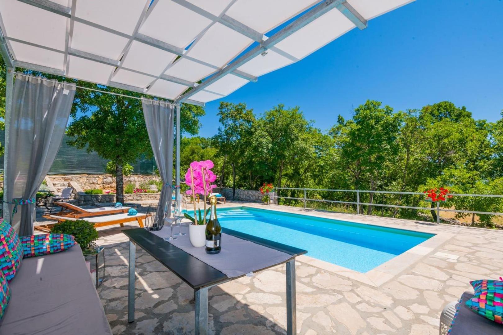 Villa Ognjistar In The Hinterland Of Makarska Riviera Zmijavci Εξωτερικό φωτογραφία